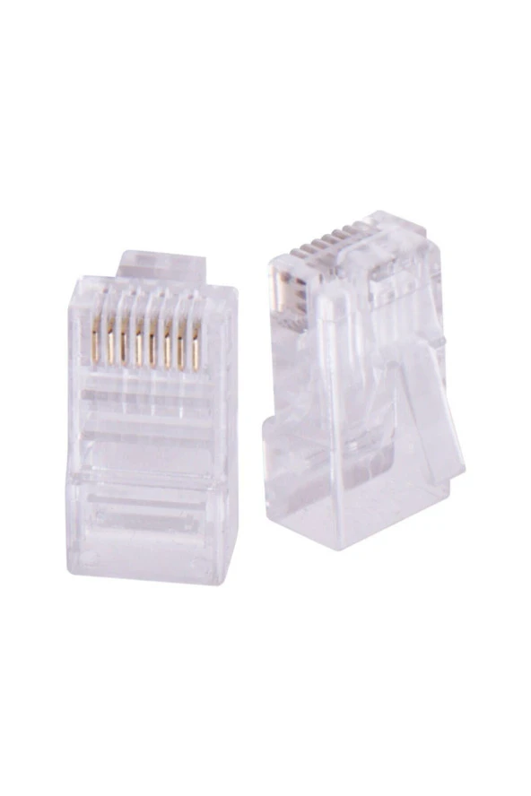 Qport  Q-j600y Yeni Nesil Cat6 50 Adet Rj-45 Konnektör ürün görseli 1