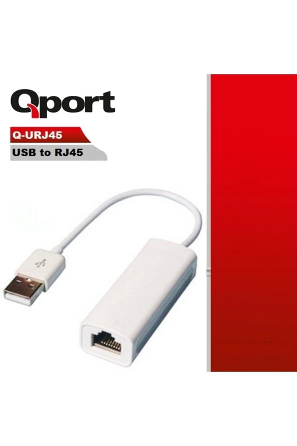 QPORT Q-URJ45 USB TO RJ45 ÇEVİRİCİ ürün görseli 1
