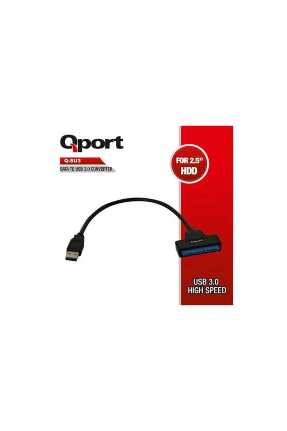 Qport Q-Su3 Sata To Usb 3.0 Çevirici ürün görseli 1