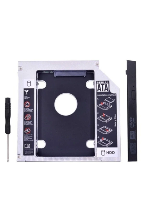 Qport  Q-HDK12 SSD/HDD 12,7mm Notebook Kızak ürün görseli 1