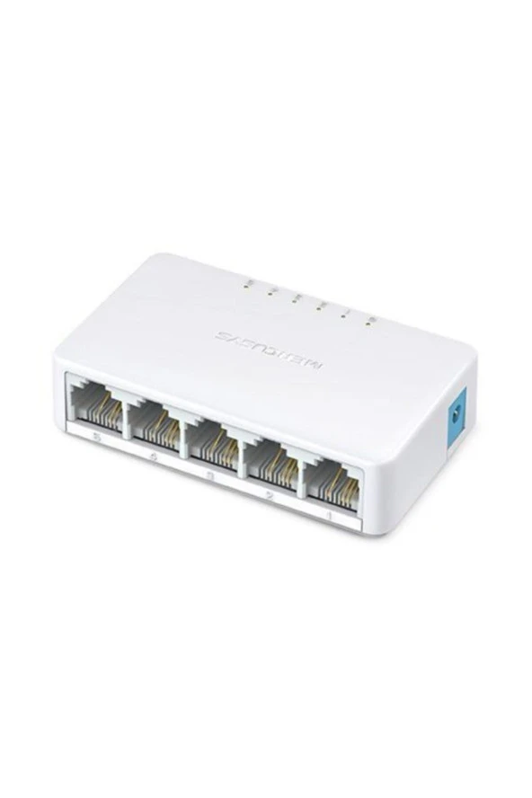Mercusys MS105 5-port 10/100mbps Tak Ve Kullan Switch ürün görseli 1