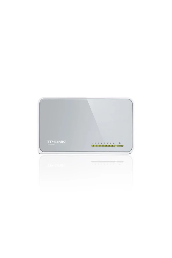 TP-Link TL-SF1008D 8 Port 10/100 Mbps Switch - Resim 2