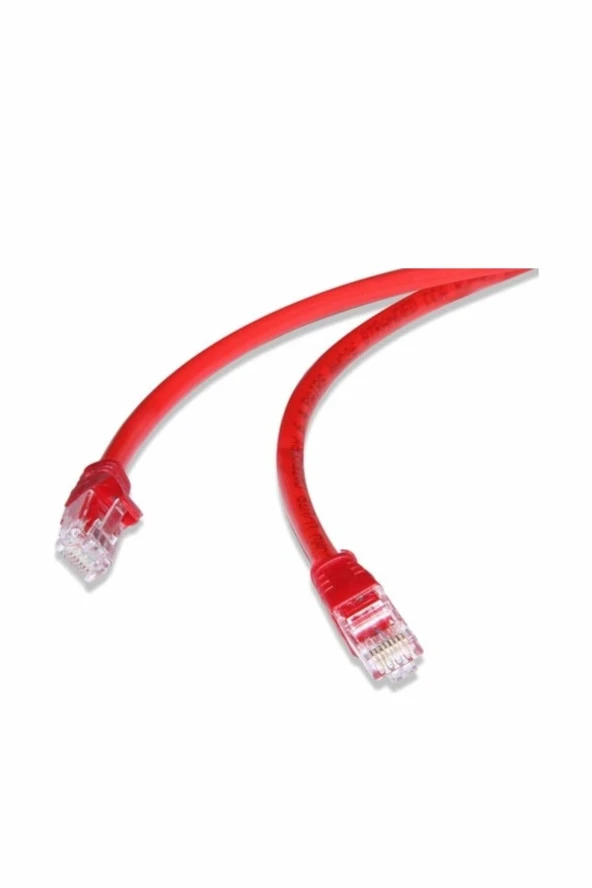 FLAXES  Fnk-620k Cat6 20m 23awg Patch Kablo Kırmızı ürün görseli 1