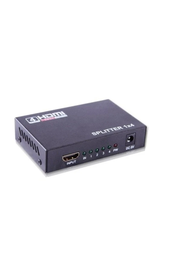 Qport Q-SPL4 Full HD 1 Giriş 4 Çıkış HDMI Splitter ürün görseli 1