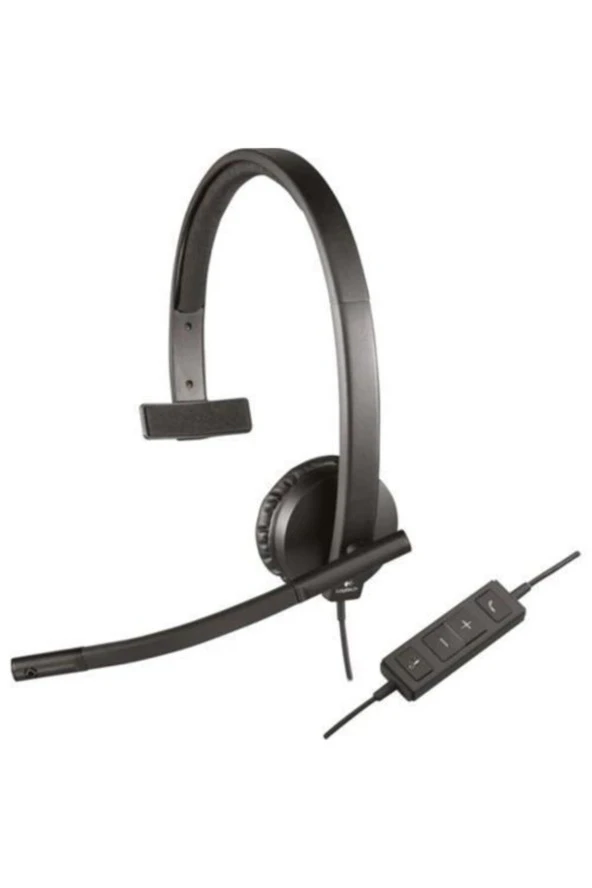 logitech  H570e Usb Mono Mic. Kulaklık 981-000571 ürün görseli 1