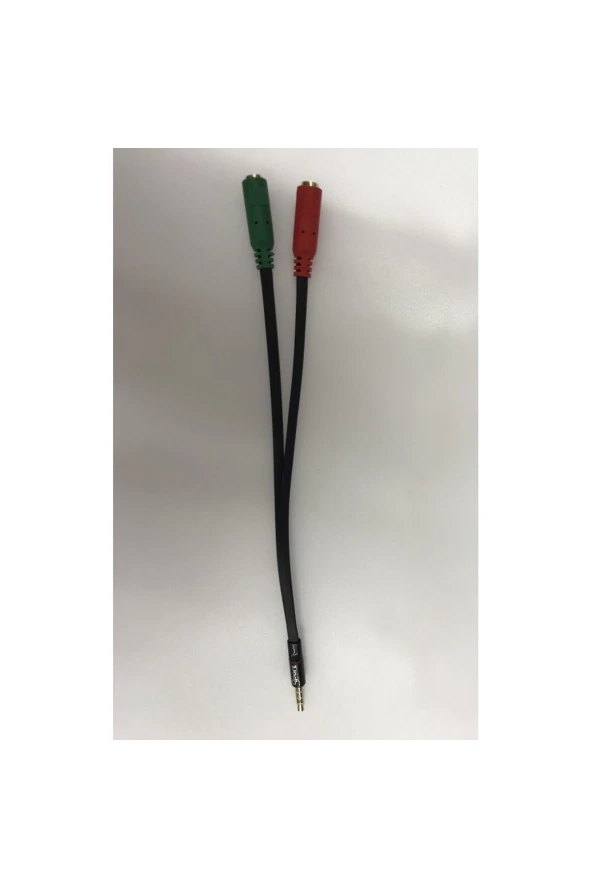 Qport  Q-A15 Audıo + Mıc To 3.5mm 15cm Kulaklık Çevirici ürün görseli 1