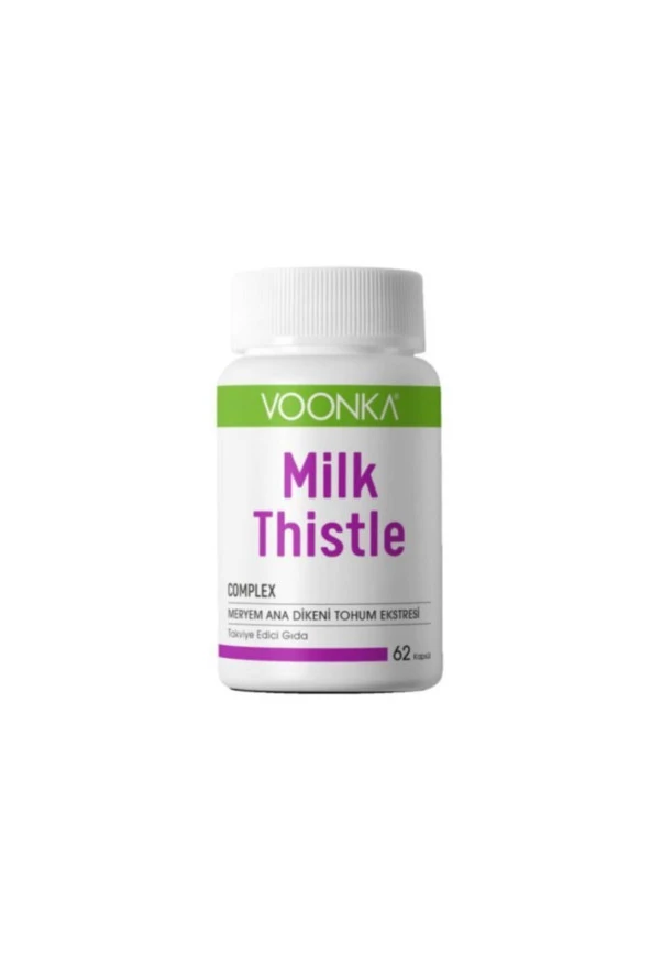 Voonka Milk Thistle 62 Kapsül ürün görseli 1