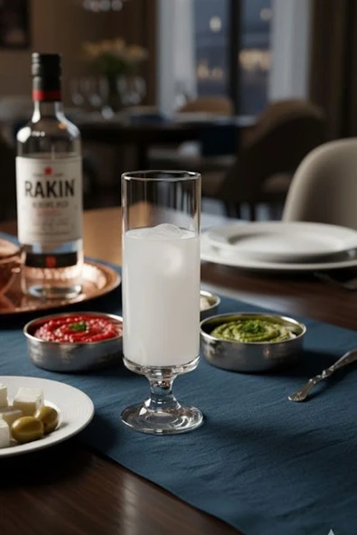 Paşabahçe El İmalatı Kristal Ayaklı Rakı Kadehi 1 Adet 122119 11257 ürün görseli 1