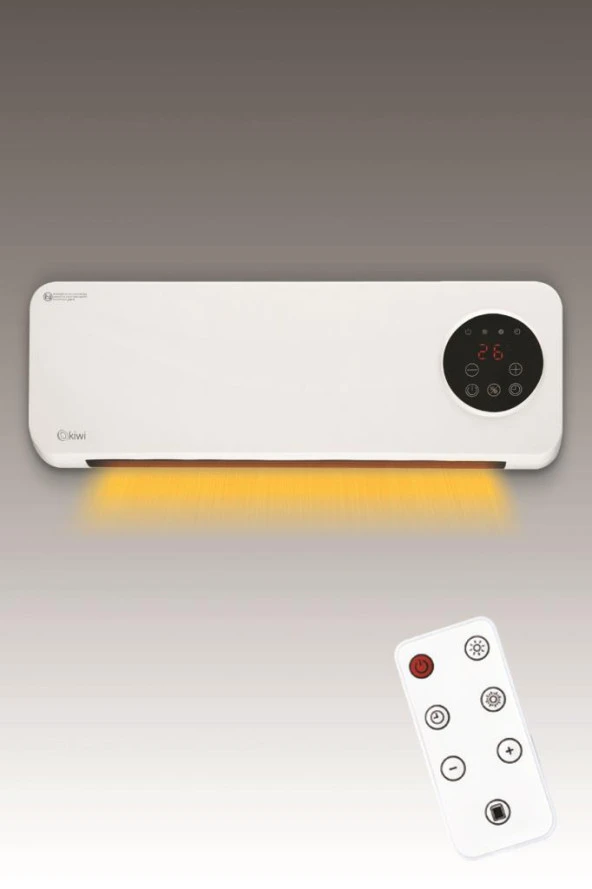 Kiwi Kht-8490 Duvar Tipi Isıtıcı Ve Soğutucu 2000w - Resim 2