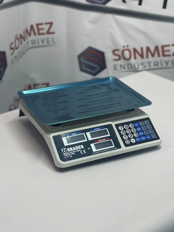 Elektronik Terazi Market Manav Terazi 40 Kg