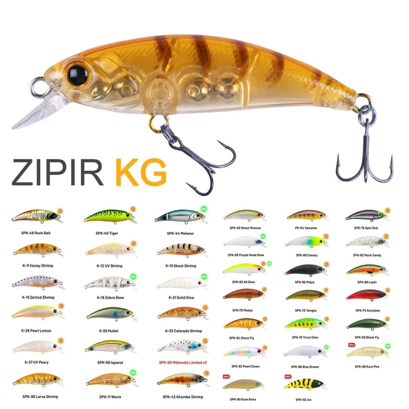 Hanfish Zıpır KG 5cm 4.5gr LRF Maket Yem ürün görseli 1