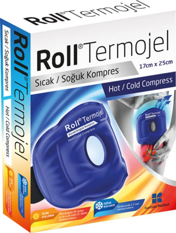Roll Termojel 17cm x 25cm Diz İçin Sıcak Soğuk Kompress ürün görseli 1
