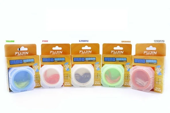 Fujin Mad Worm 9cm LRF Silikonu ürün görseli 1