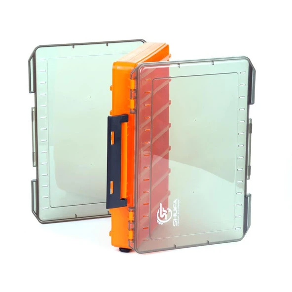 Shufa Lure Box Çift Taraflı Kutu 160mm - Turuncu ürün görseli 1