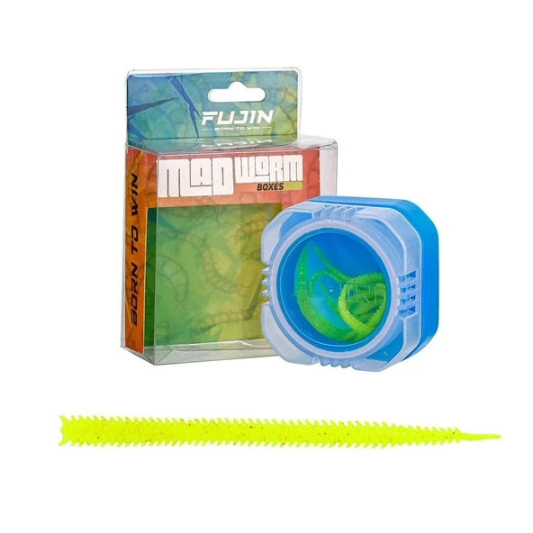Fujin Mad Worm 9cm LRF Silikonu - Resim 7