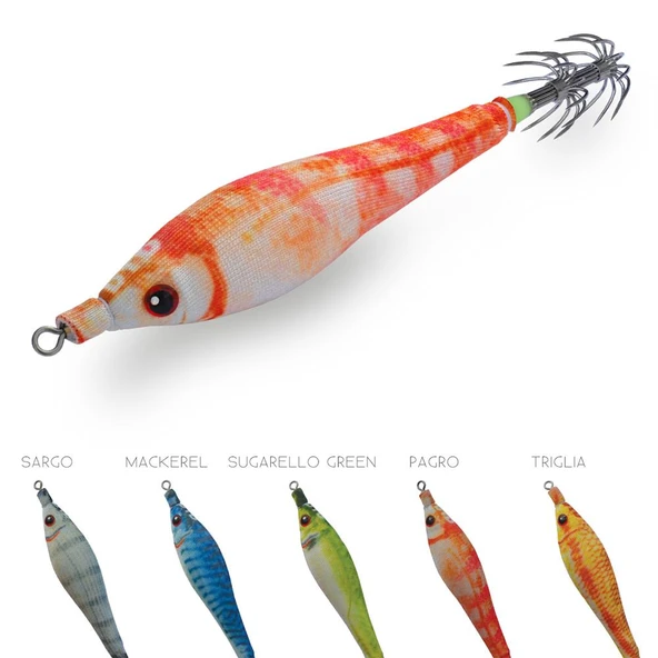 DTD Soft Real Fish 2.0 65mm 4,9gr Kalamar Zokası ürün görseli 1