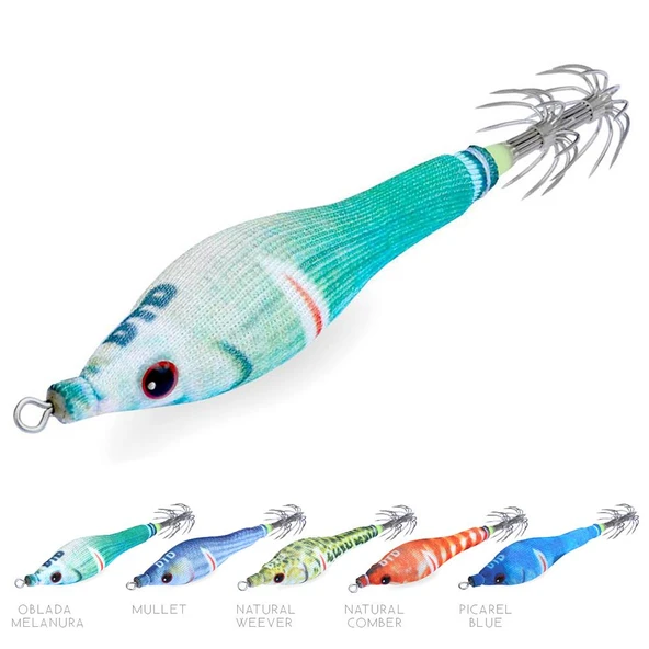 DTD Soft Wounded Fish 1.5 55mm 3.2gr Kalamar Zokası ürün görseli 1