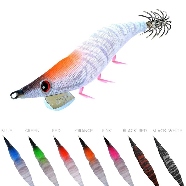 DTD Red Shrimp 3.0 90mm 14,3gr Kalamar Zokası ürün görseli 1