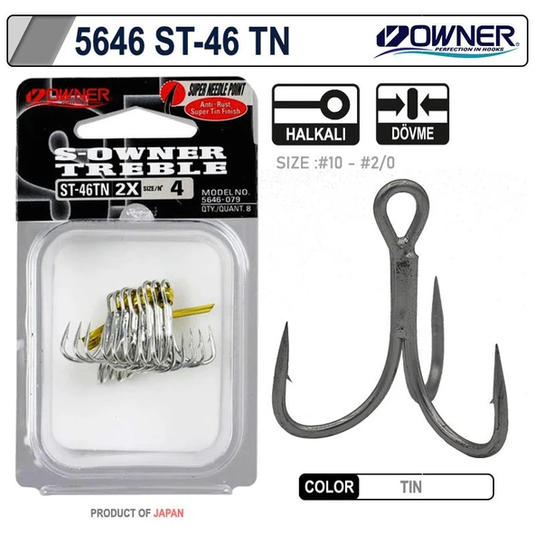Owner St46 5646 Çarpma Üçlü İğne ürün görseli 1