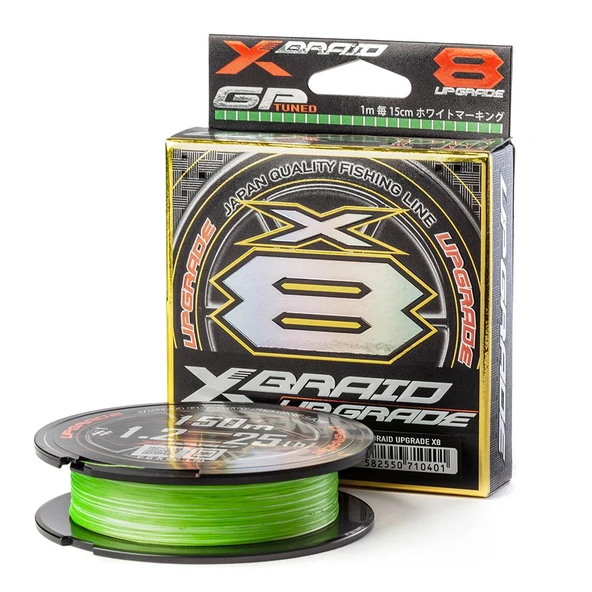 YGK X-Braid Upgrade 8x 150m All Green İp Misina ürün görseli 1