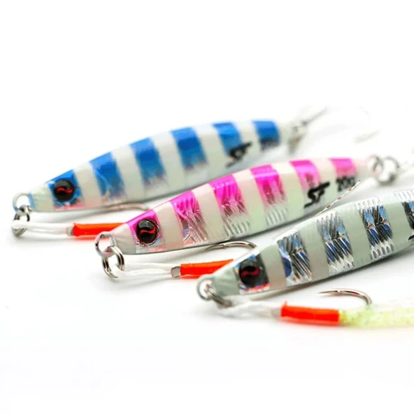 Shufa Psycho Sprat Jig 3 Adet (Turkish Zebra Mix) ürün görseli 1