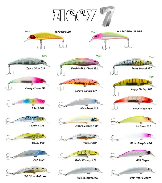 Fujin Ziggy7 70mm 9.6gr Sinking LRF Maket Balık ürün görseli 1