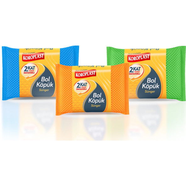 Koroplast Bol Köpük Sünger x 3 Adet ürün görseli 1