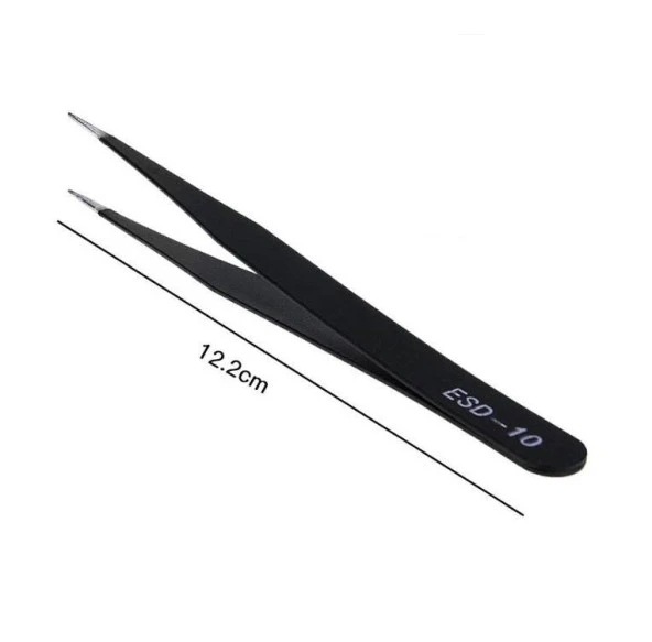 Esd ST 10 Antistatik Cımbız Düz 120mm ürün görseli 1