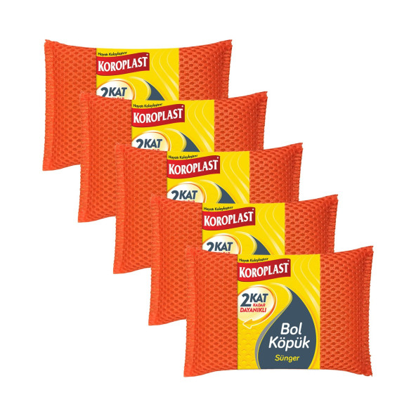 Koroplast Bol Köpük Sünger x 5 Adet ürün görseli 1