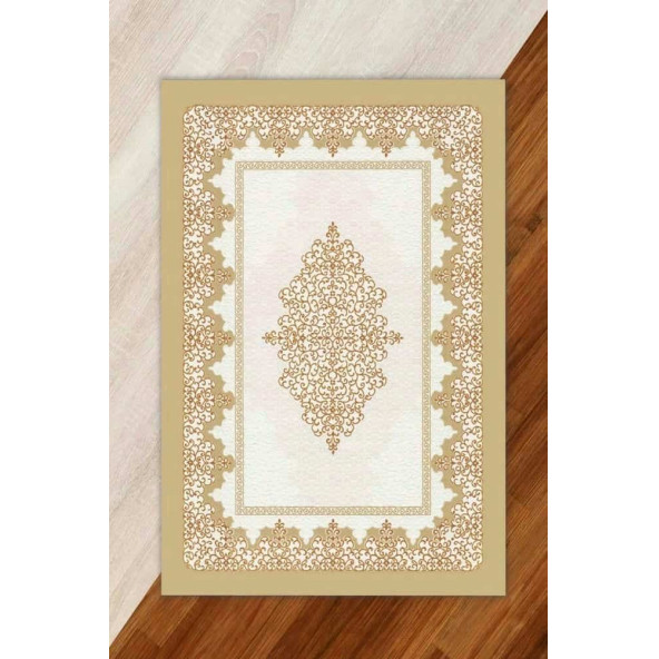Miray Tekstil Modern Lastikli Kadife Halı Örtüsü ürün görseli 1