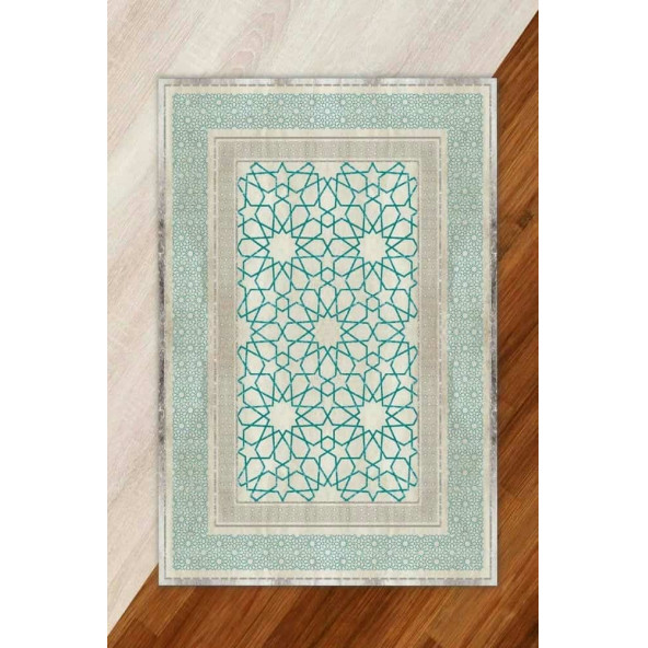 Kadife Modern Halı Örtüsü ürün görseli 1