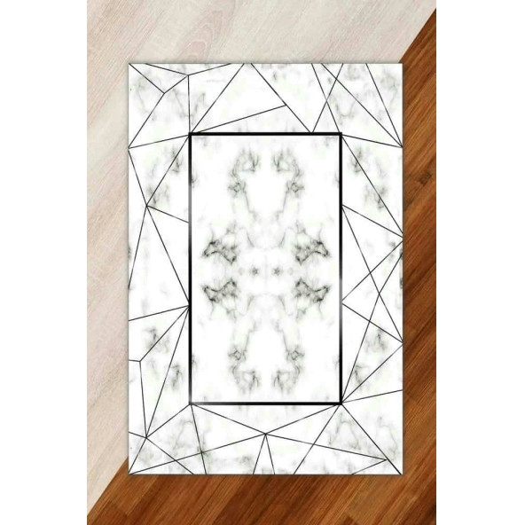 Miray Tekstil Kadife Modern Halı Örtüsü ürün görseli 1