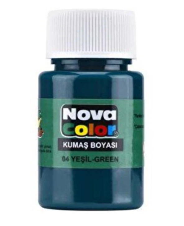 Nova Color Kumaş Boyası 35 Cc Yeşil - 2 adet ürün görseli 1