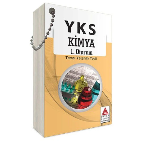 Delta YKS TYT Kimya Strateji Kartları 1.Oturum ürün görseli 1