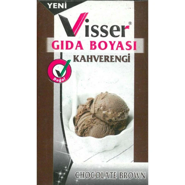 Visser Toz Gıda Boyası Kahverengi - 2 adet ürün görseli 1