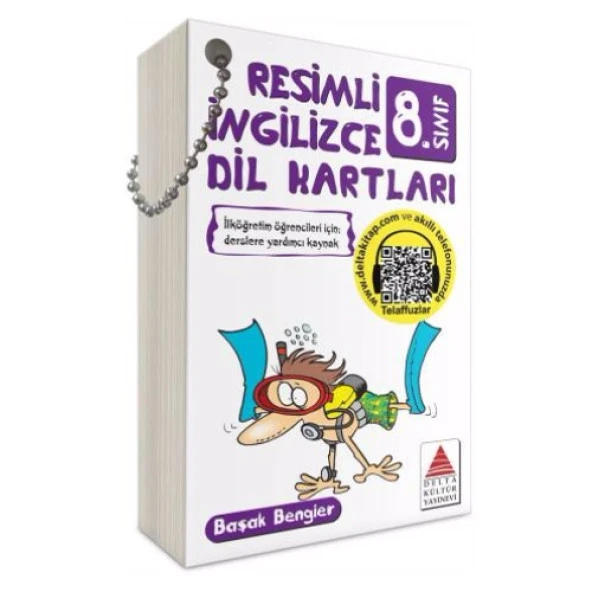 Delta 8.Sınıf İngilizce Dil Kartları ürün görseli 1