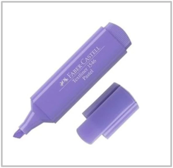 Faber Castell Fosforlu Kalem Lila ürün görseli 1