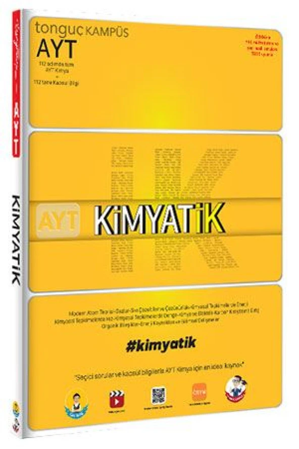 Tonguç Ayt Kimyatik Konu Soru ürün görseli 1