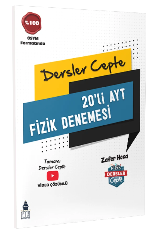 Tonguç Ayt Ders Cepte Fizik Denemesi 20 Li ürün görseli 1