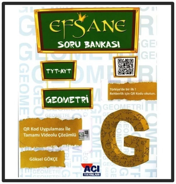 Efsane Tyt-Ayt Geometri Soru Bankası 264 sayfa ürün görseli 1