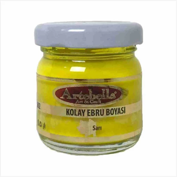 Artebella Kolay Ebru Boyası 36020040 Sarı 40ml ürün görseli 1