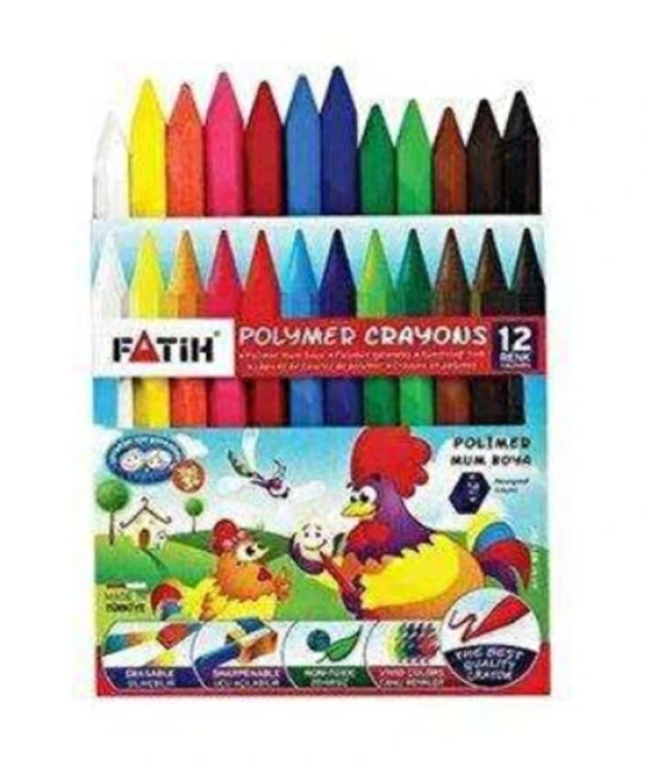 Fatih Mum Boya 12Li Kısa ürün görseli 1