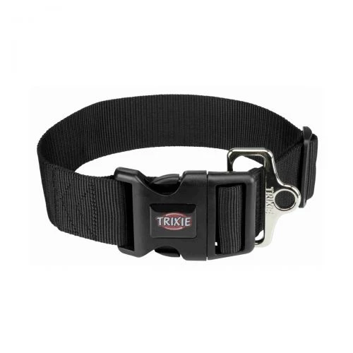 Trixie Köpek Premium Boyun Tasması M-L Siyah 40-60cm 50 mm ürün görseli 1