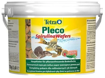 Tetra Pleco Spirulina Wafers Algae 100 GR Kovadan Bölme Anadolu Pet Ürünüdür  Skt: 10/2027 ürün görseli 1
