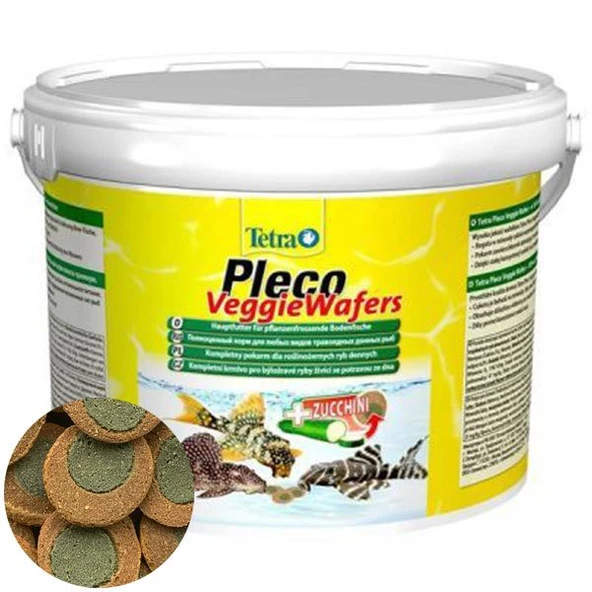 Tetra Pleco Veggie Wafers 100 gr Skt:01/2029 Kovadan Bölme Anadolu Pet Ürünüdür ürün görseli 1