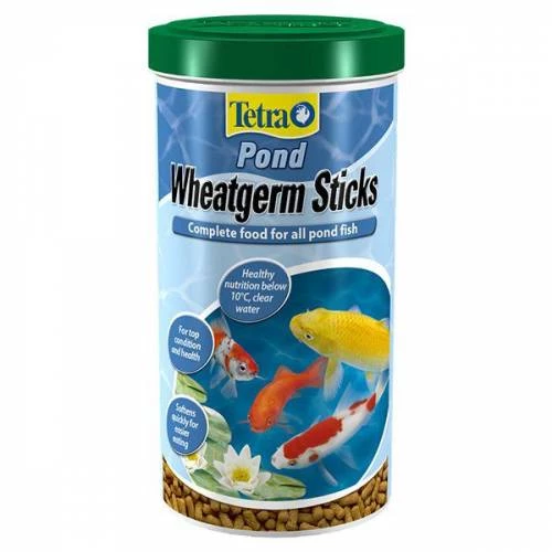 Tetra Pond Wheatgerm Sticks 1 LT Skt: 01/2028 Orjinal Kutusunda ürün görseli 1