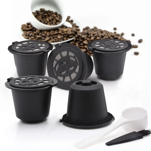 3 Adet Doldurulabilir Nespresso Kahve Kapsülü ( Yıkayıp Tekrar Kullanabilirsiniz.) ürün görseli 1