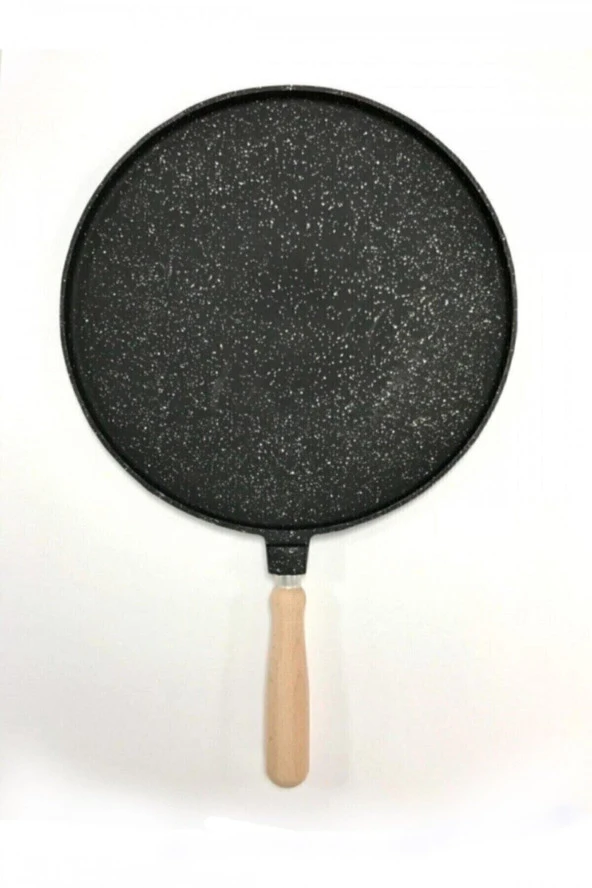 Biliz Granit Döküm Gözleme Bazlama Tavası 36 cm (Tüm Ocaklar İçin) ürün görseli 1