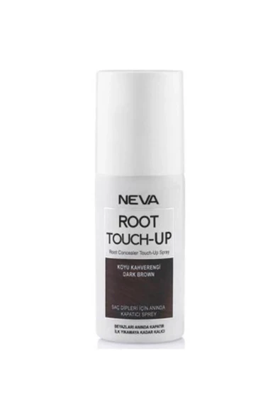 Neva Root Touch-up Saç Dipleri Için Kapatıcı Sprey Koyu Kahverengi 75ml ürün görseli 1