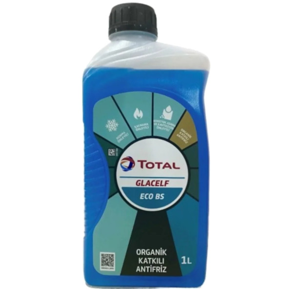 Total Glacelf Eco Bs Organik Katkılı Konsantre Antifriz Mavi 1 Litre ürün görseli 1